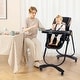 preview thumbnail 12 of 19, Babyjoy Baby High Chair with Wheel Folding Baby Dining Chair - See Details