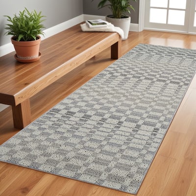Bohe Distressed Stain Resistant Durable Area Rug By HomeRoots - 2' X 8'