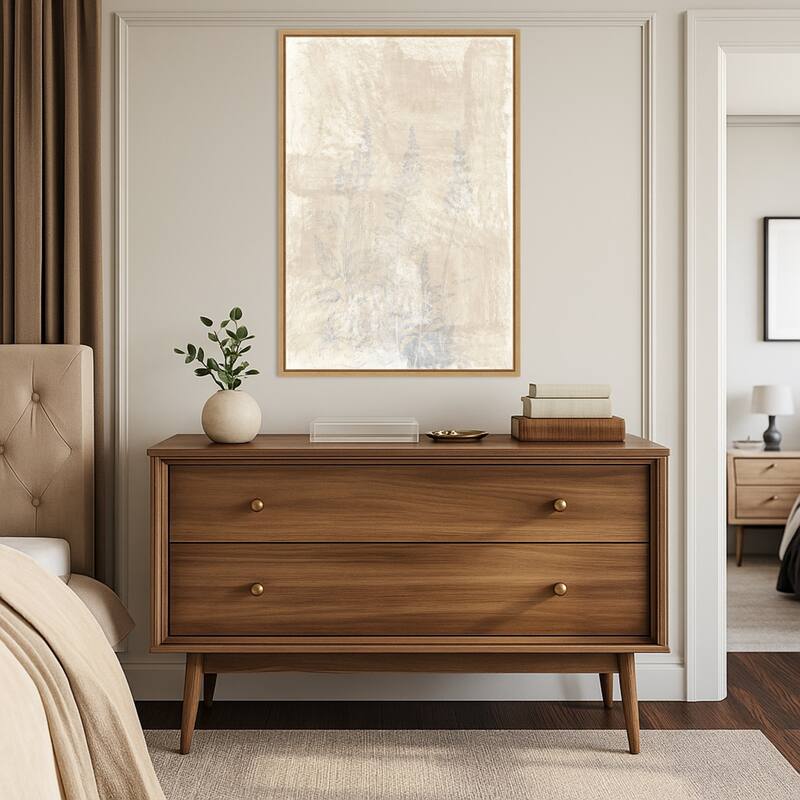 Woodsia No. 2 by Cartissi (23 x 33 in.), Framed Canvas Wall Art Print