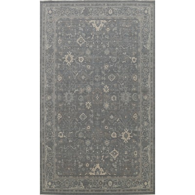Geometric Traditional Turkish Ziegler Area Rug Wool Carpet - 6'7" x 9'9"
