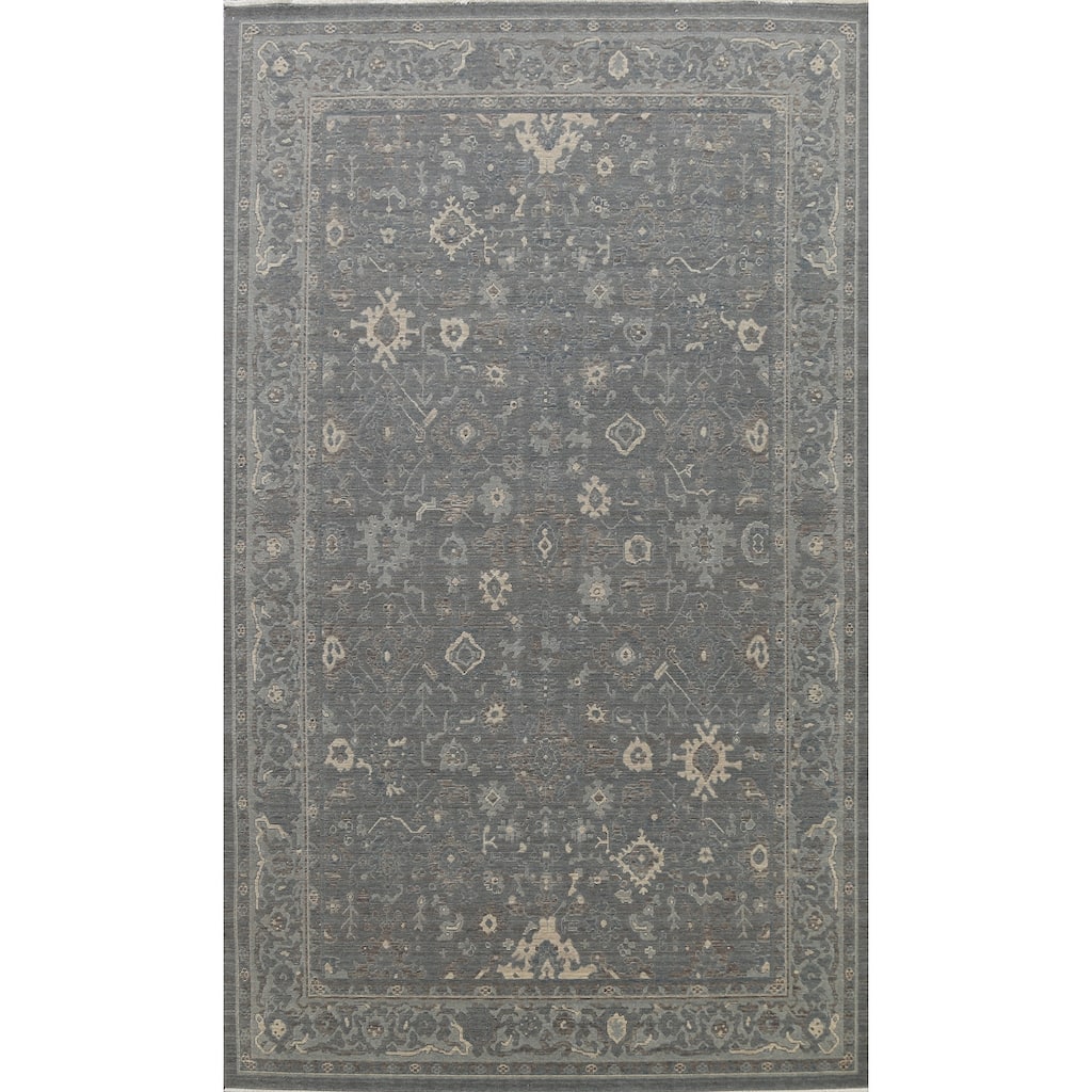 Geometric Traditional Turkish Ziegler Area Rug Wool Carpet - 6'7" x 9'9"