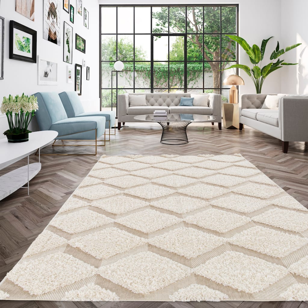 Soller Geometric Indoor/Outdoor Area Rug