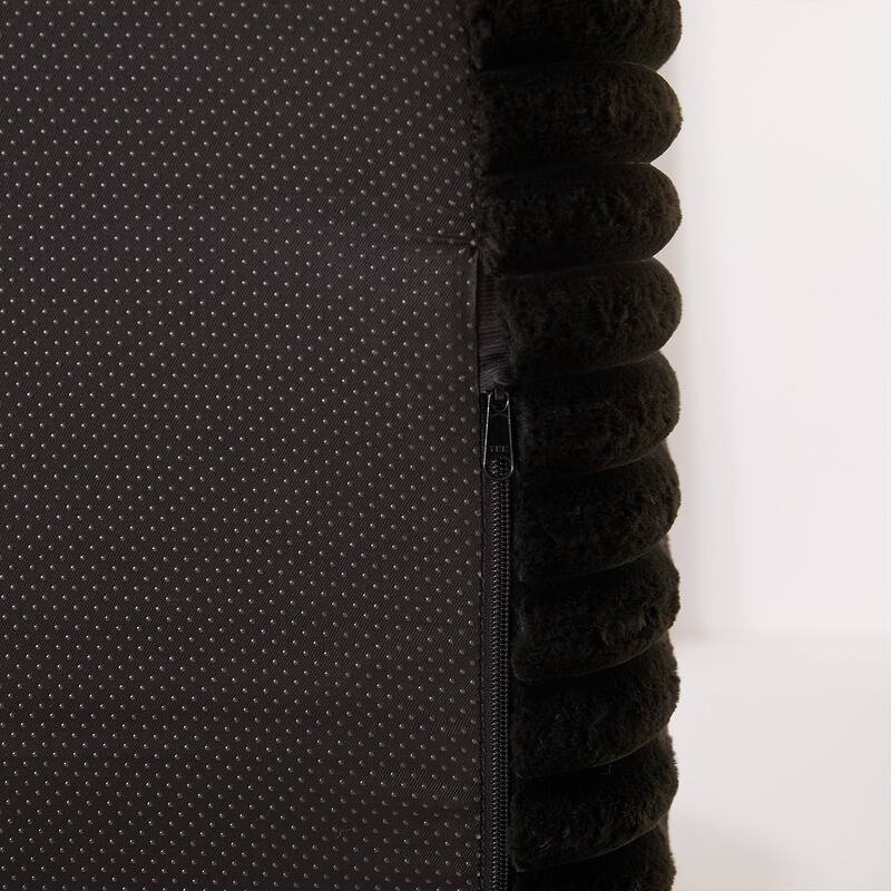 75 Inch Corduroy Sponge Sofa Lounge Chair