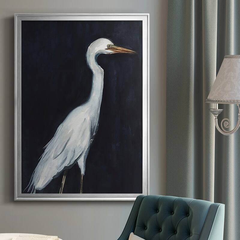 Calm Great Egret II Premium Framed Print - Ready to Hang