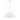 Soto 1 Light White Pendant - 20"W x 13.25"H