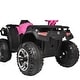 preview thumbnail 31 of 93, Powerful 24V Electric ATV for Big Kids, 2-Seater 4WD 4 Wheeler with LED Lights, Shock Absorbers & Bluetooth Music