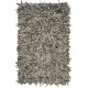 preview thumbnail 73 of 116, SAFAVIEH Handmade Leather Shag Alois Modern Rug 3' x 5' - Grey/Beige - Rectangle