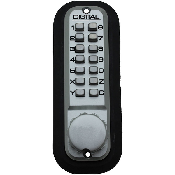 Lockey 2210DC 2000 Series Keyless Entry Double Combination Mechanical Deadbolt with Interior Thumb Turn