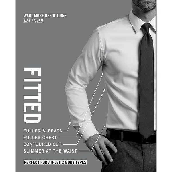 mens tapered dress shirts
