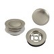 preview thumbnail 3 of 10, Kingston Brass Trimscape Toe Touch Tub Drain Trim Kit Brushed Nickel