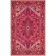 preview thumbnail 14 of 13, SAFAVIEH Handmade Bellagio Gwendolyn Modern Oriental Wool Rug 6' x 9' - Red/Pink - Rectangle