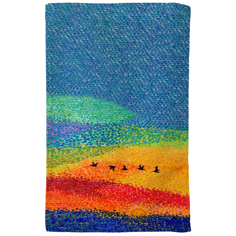 Pelican Sunset Kitchen Towel - 16x25