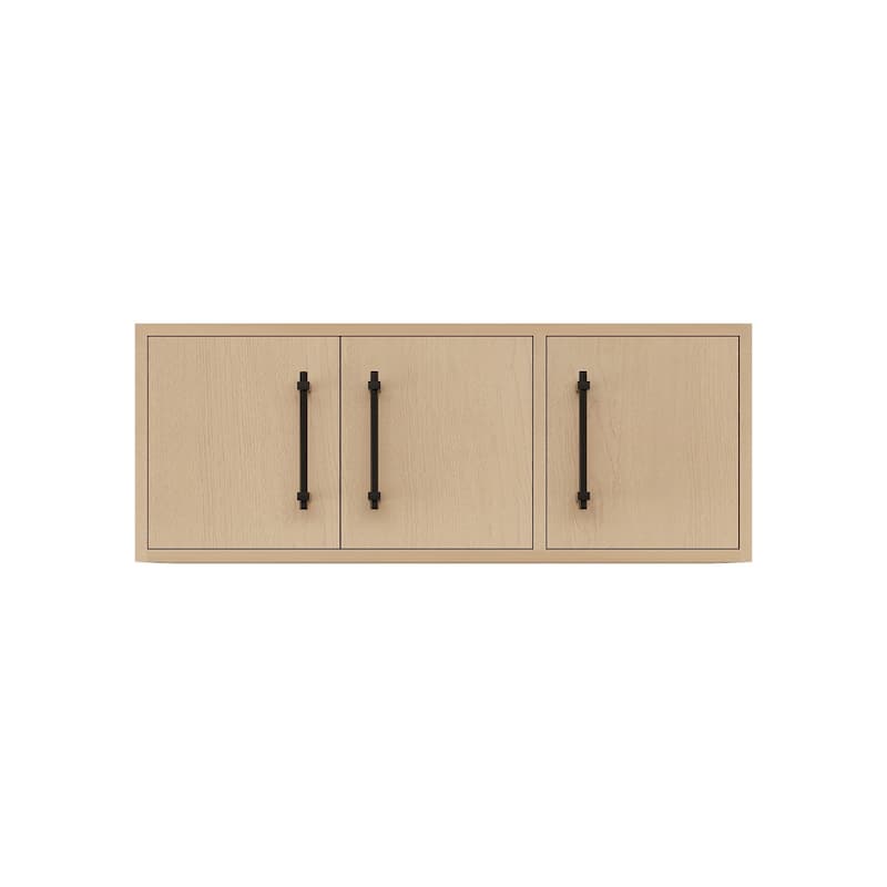 Victoria 36 Inches Top Cabinet Wall-Mounted (Right) - 35.7 - Oak Finish - Yellow Oak