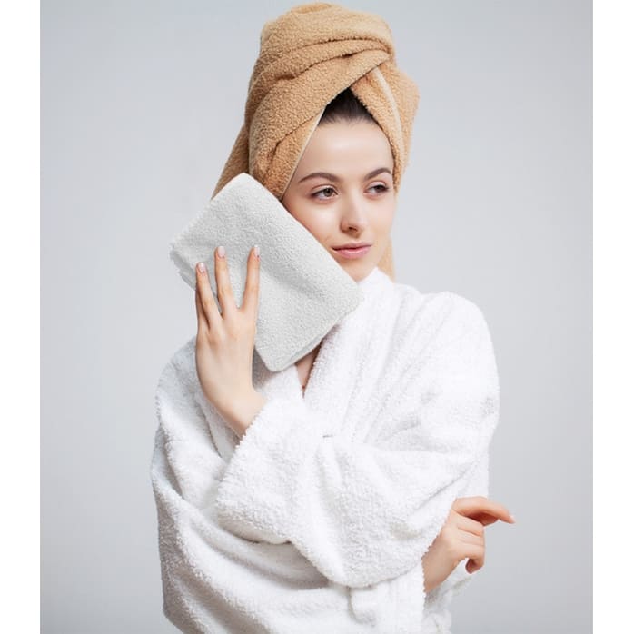 A1HC Wash Cloth Set, 500 GSM 100% Ring Spun Cotton, Oeko-Tex Green Certified, Zero Twist, Quick Dry & Highly Absorbent