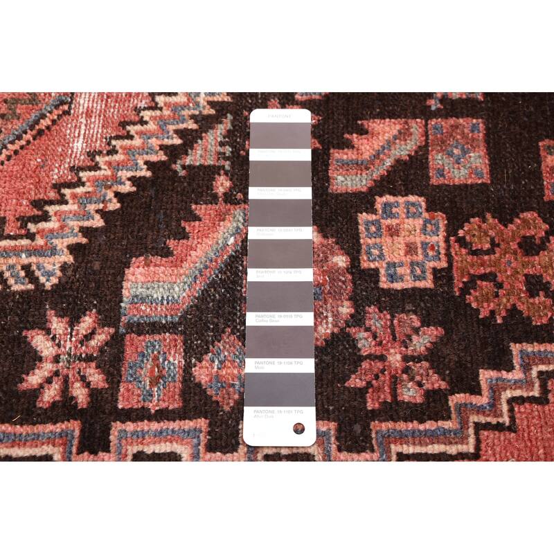 ECARPETGALLERY Hand-knotted Antalya Vintage Black, Dark Copper Wool Rug - 3'9 x 6'4