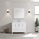 preview thumbnail 35 of 68, Avanity Everette Bath Vanity with Carrara White Natural Marble Top