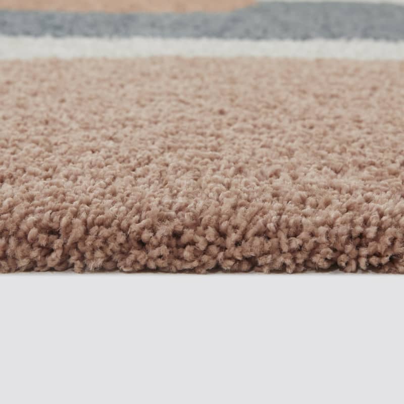 Chapelle Modern Geometric Shag Area Rug