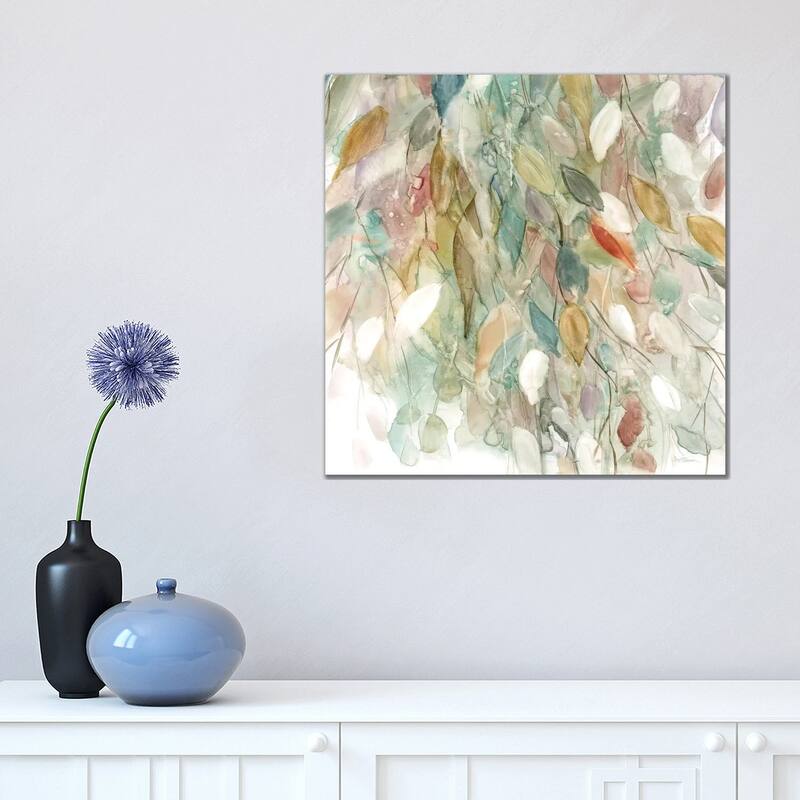 iCanvas "Rainy Cascade" by Carol Robinson Canvas Print - 18x18x1.5