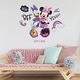 preview thumbnail 2 of 5, Minnie Mouse Peel And Stick Giant Wall Decals With Alphabet by RoomMates