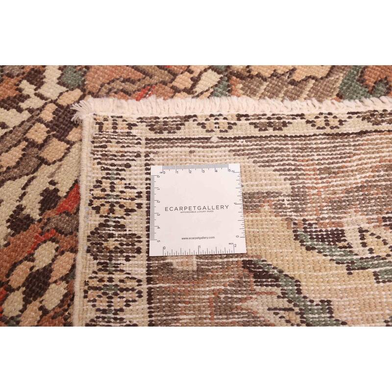 ECARPETGALLERY Hand-knotted Antalya Vintage Copper Wool Rug - 6'8 x 9'7