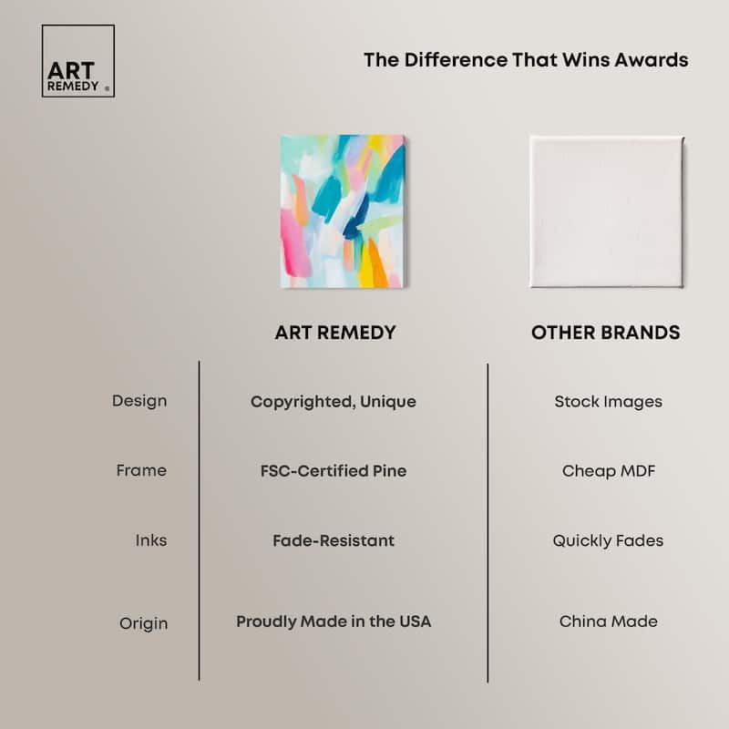 Whirlwind of Color I Canvas by Art Remedy, Gallery Wrapped