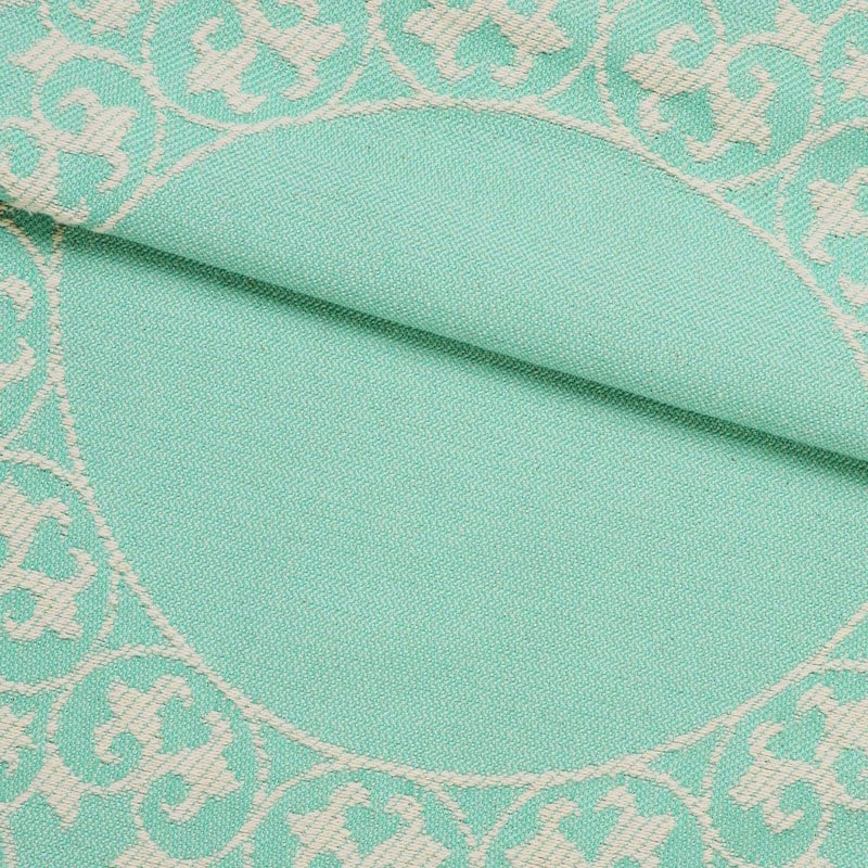 Superior Cotton Blend Oversized Vintage Floral Scroll Bedspread Set