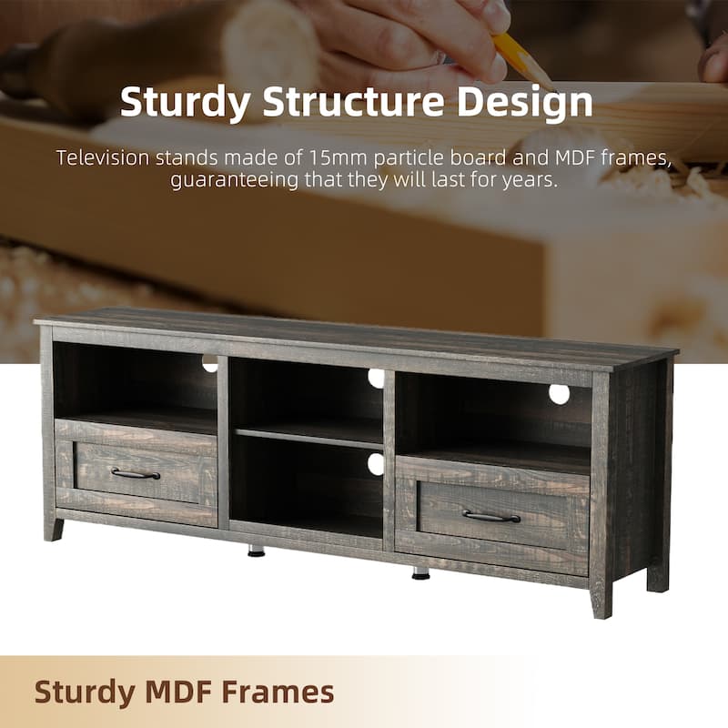 70 Inch Length TV Stand for Living Room and Bedroom