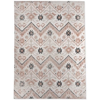 JESSA CREAM DISTRESSED Area Rug By Kavka Designs - Bed Bath & Beyond ...