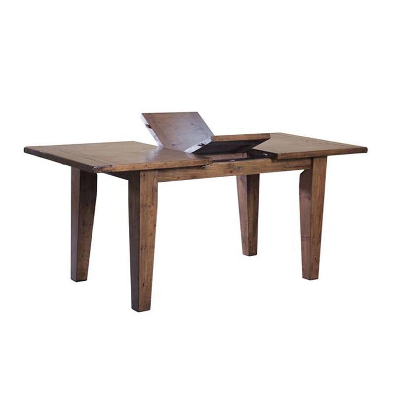 Dexter 47" Wide Reclaimed Pine Extension Dining Table