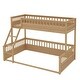 preview thumbnail 22 of 25, Twin XL over Queen Bunk Bed with Ladder and Guardrails