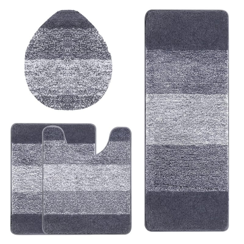 Bathroom Rugs Sets 4 Piece