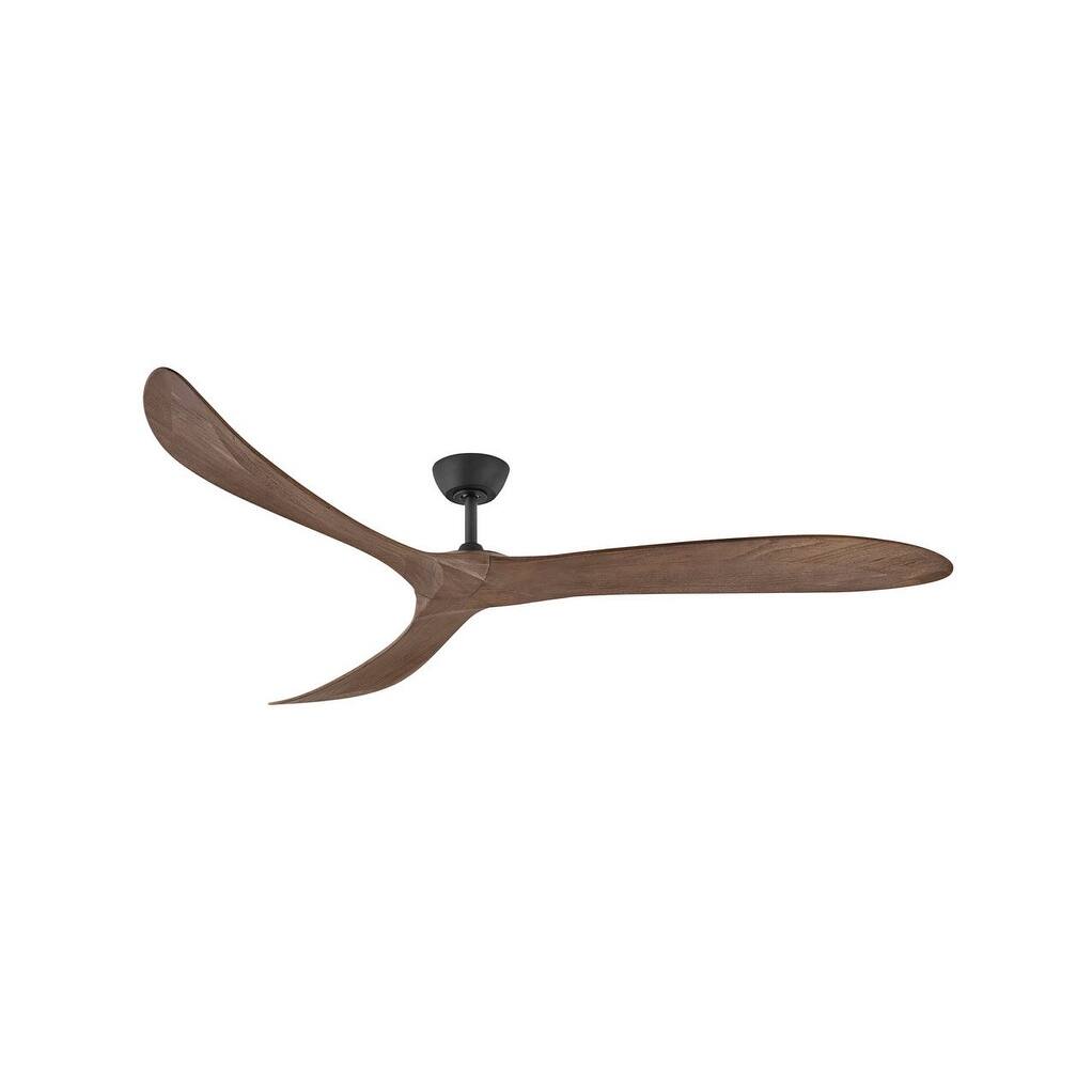 Hinkley Swell Outdoor Ceiling Fan - Matte Black - 80"