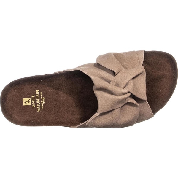 white mountain henley flat sandal
