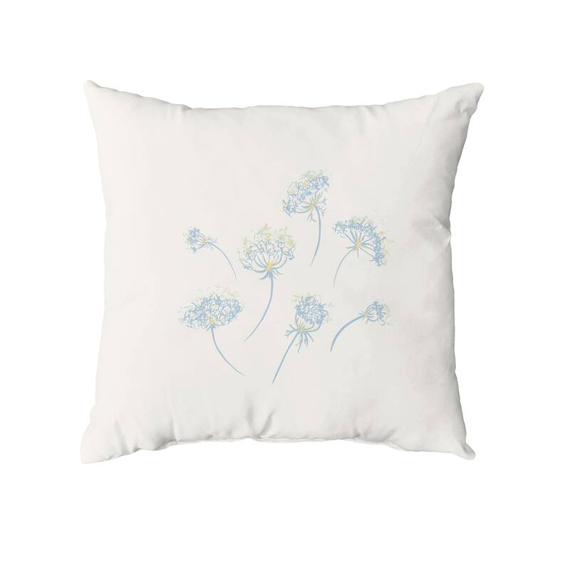 Just Dandy Throw Pillow - Light Blue - 26" x 26"