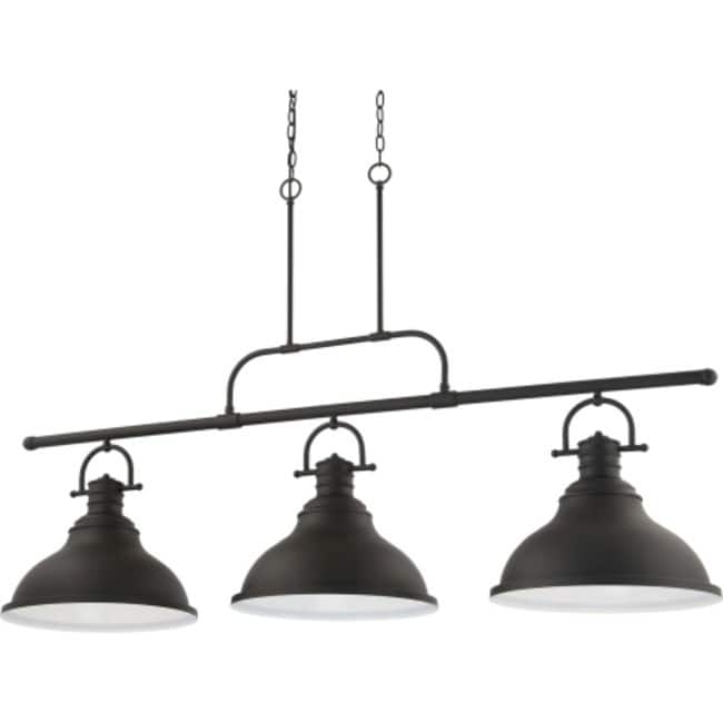 Volume Lighting 3 Light 16" Wide Linear Chandelier