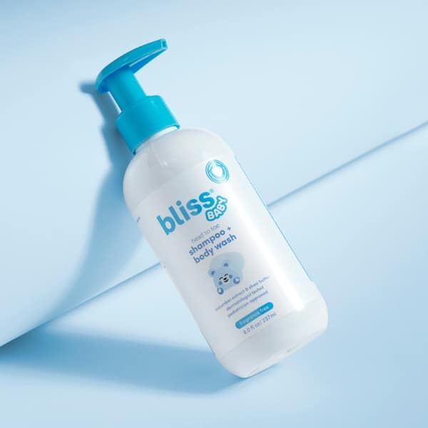 slide 2 of 5, Head to Toe - Shampoo + Body Wash - For Babies, Kids & Adults with Senstive Skin - Blue - 50 x 84