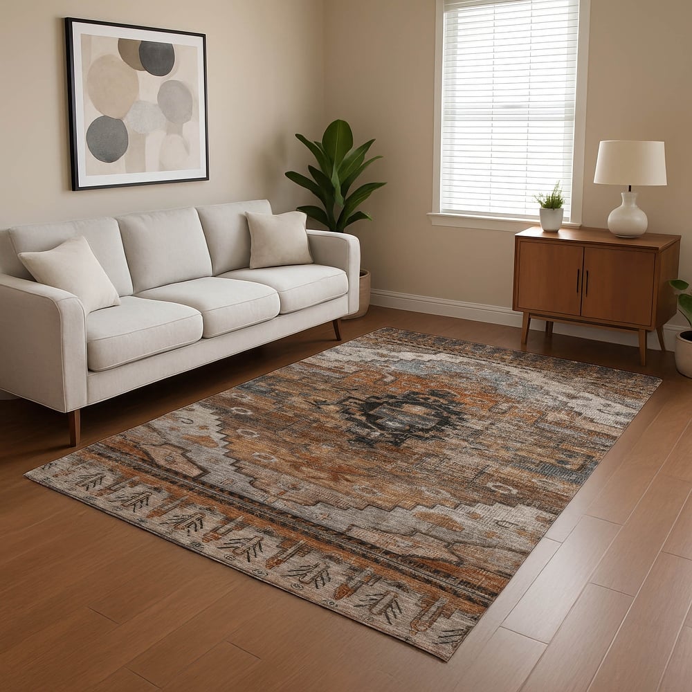 Premium Washable Super Soft Global Traditional Mayfield Rug