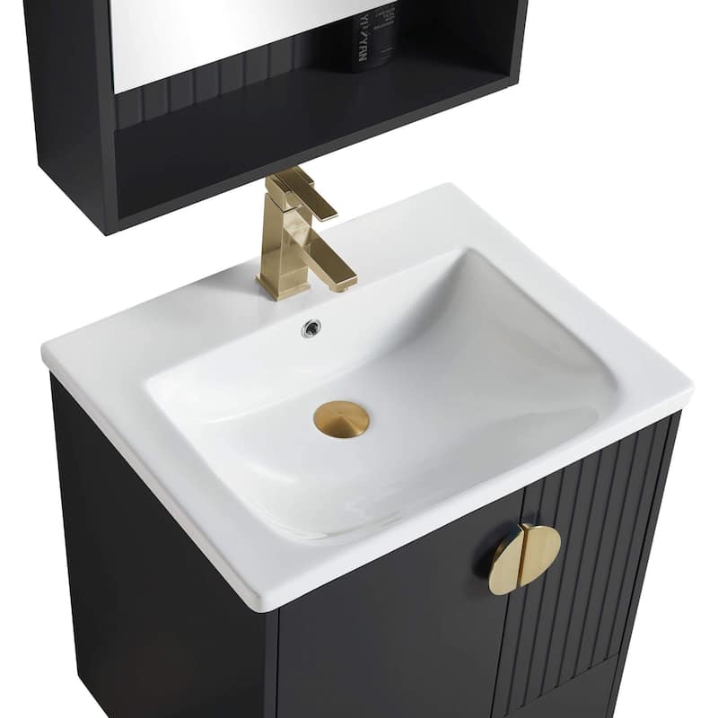 Fine Furniture Venezian Collection Single Bathroom Vanity Set