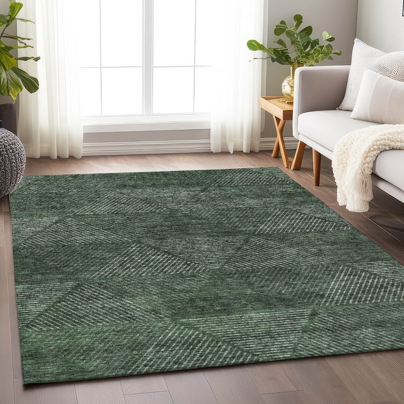 Premium Washable Super Soft Mid Century Modern Mayfield Rug