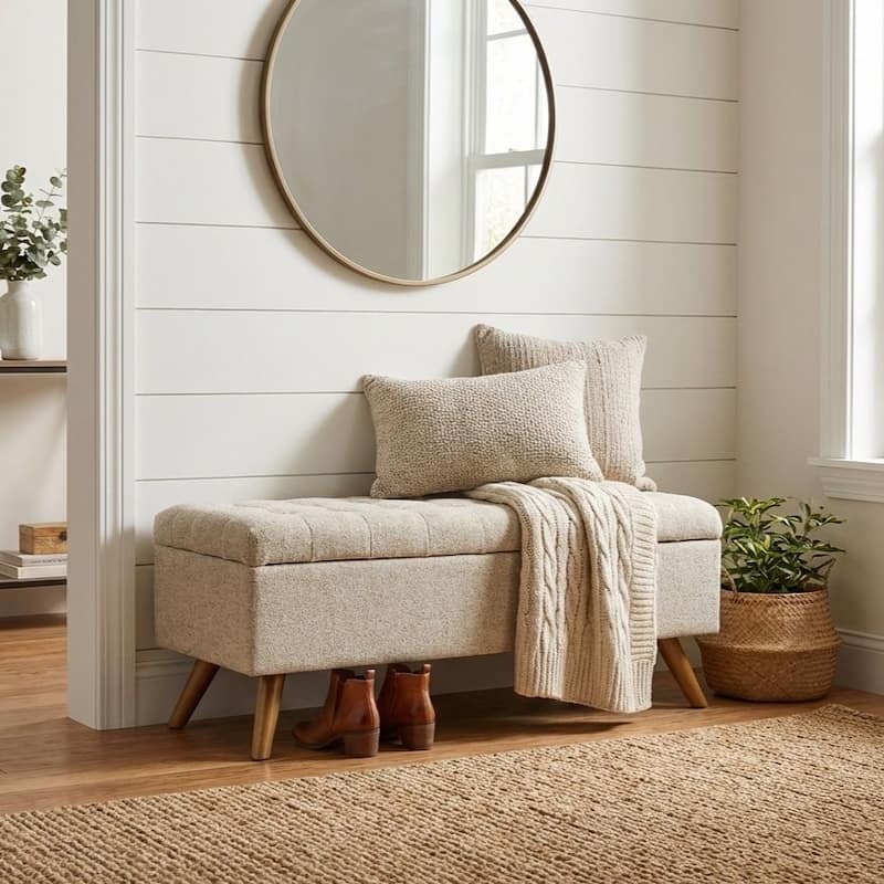 HomePop Modern Storage Bench