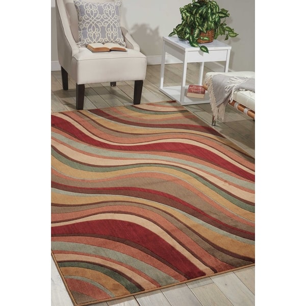 slide 2 of 38, Nourison Somerset Modern Transitional Wave Area Rug