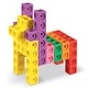 preview thumbnail 4 of 2, Learning Resources Mathlink Cube Big Builders, 200 Cubes &Build Guide
