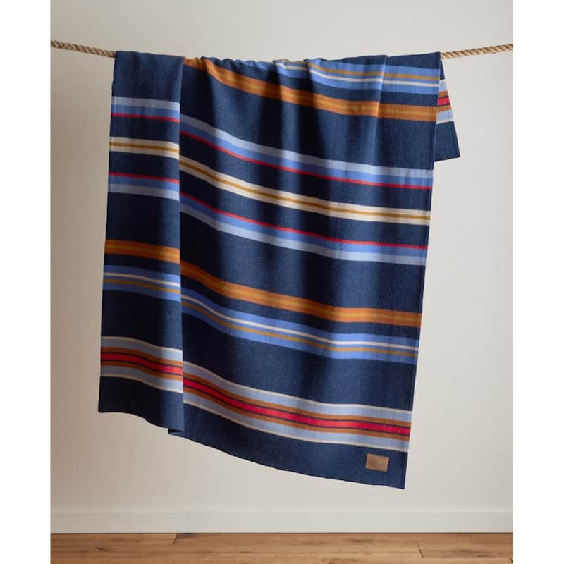 Pendleton Bridger Stripe Wool Throw