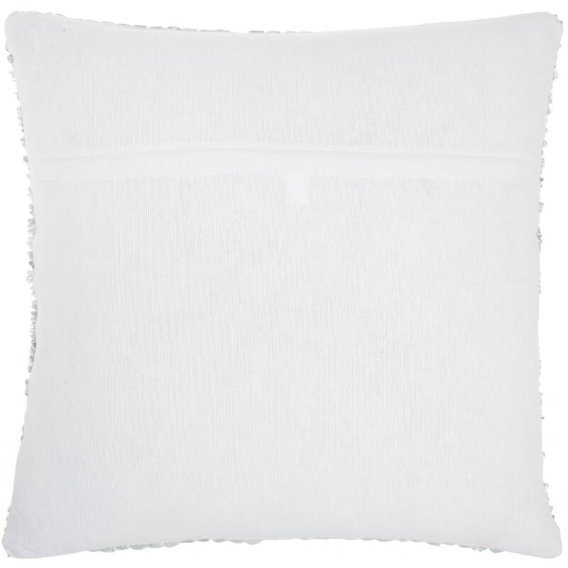 Petite Taupe and Striped Throw Pillow