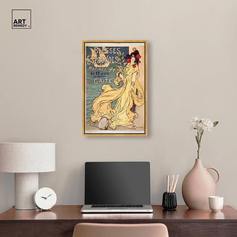 Spanish Dance Canvas by Art Remedy
