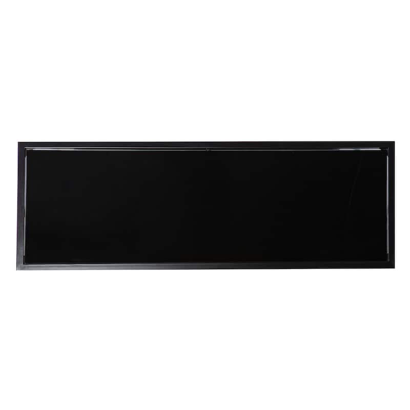 SEI Furniture Aerisill Contemporary Black Metal Console Table