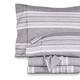 Option Stripe - Heather Charcoal