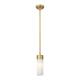 Option Brushed Brass / Matte White