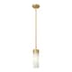 Option Brushed Brass / Matte White