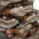 preview thumbnail 21 of 43, Alpine Corporation Outdoor Multi-Tier Rainforest Rock Waterfall Fountain with LED Lights